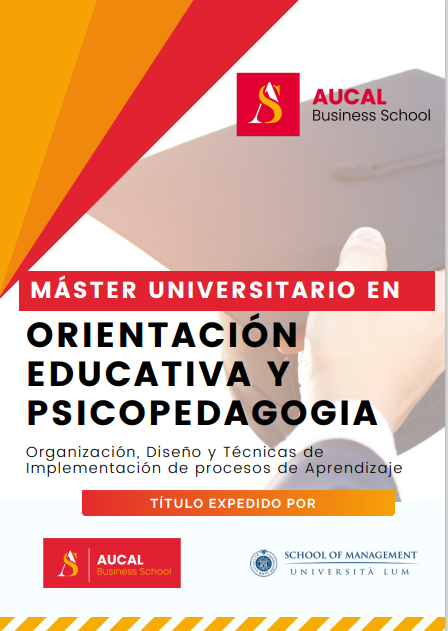 AUCAL Bussines School Portada Máster Universitario en Orientación Educativa y Psicopedagogía